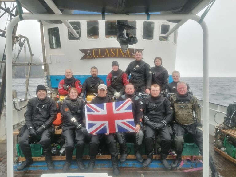 Dive team in St Kilda on Coronation Day