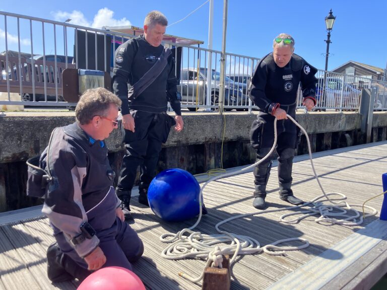 Expeditionary diver training