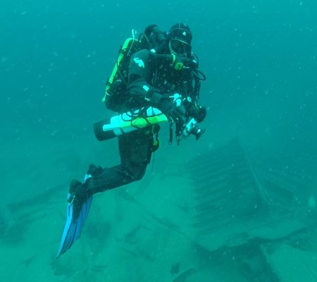 Diving in Poole Bay