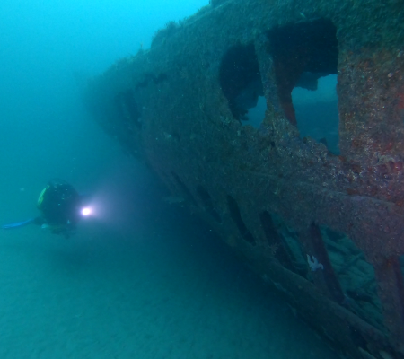 SS Sphene in Cornwall